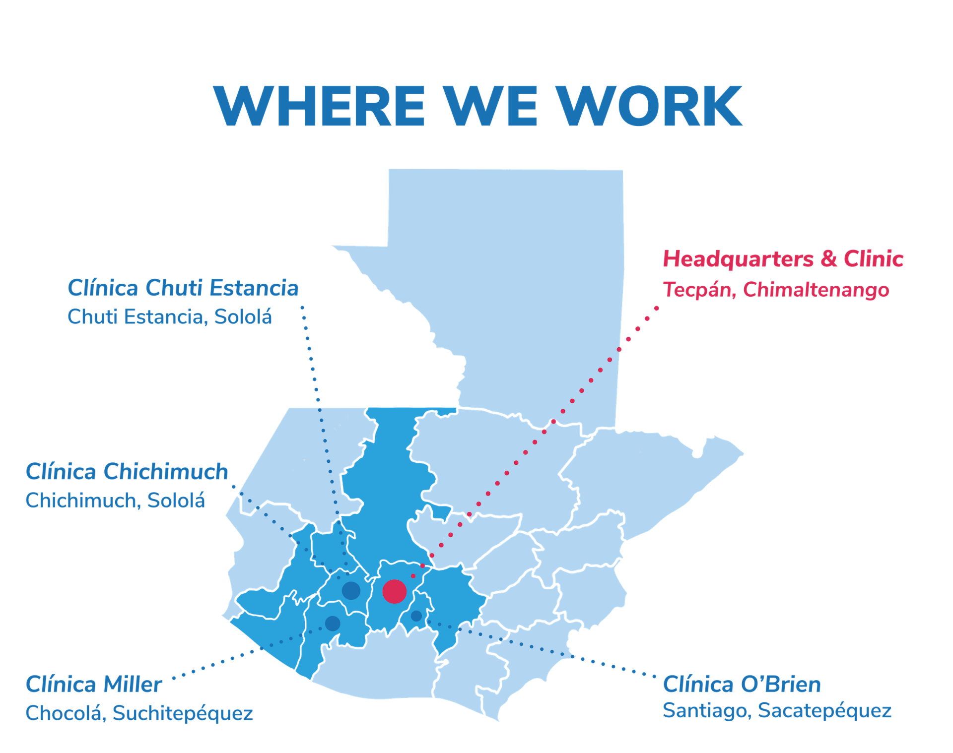 map where we work